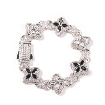 Black/White Call Me Bracelet/Necklace
