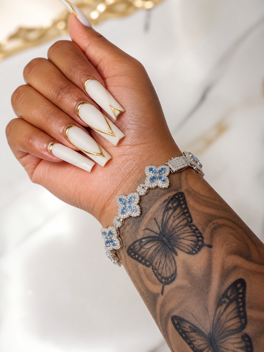 Blue Call Me Bracelet/Necklace